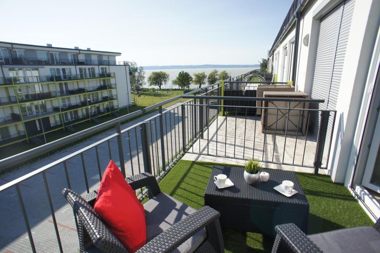 Silver Beach Siófok Apartmanok Exterior foto